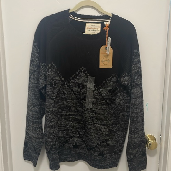 Weatherproof Vintage Men's Southwest Crew Neck Sweater - Picture 4 of 7